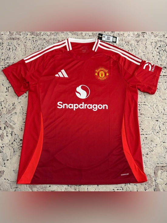adidas Other - Adidas Authentic 2024/2025 Manchester United Kobbie Mainoo #37 Jersey Men’s XL